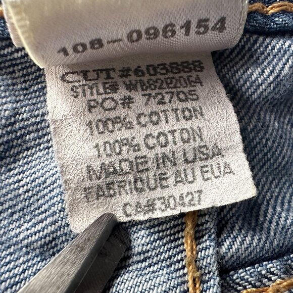 Vintage True Religion Womens 28 Jeans Jordan Button Fly Distressed Denim - Picture 12 of 13